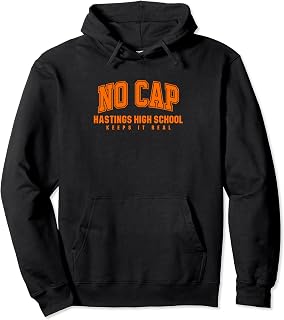 No Cap Harvard High School Keepin' It Real Pullover Hoodie