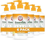 Arm & Hammer 6 Pack Liquid Hand Soap for Skin Cleaning - Cleanser for Kitchen & Bathroom with Orange Citrus - Natural Hand Soap Cleanses, Softens 14 FL Oz (414ml)