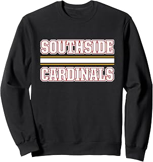 Southside Cardinals Horizontal Stripes Sweatshirt