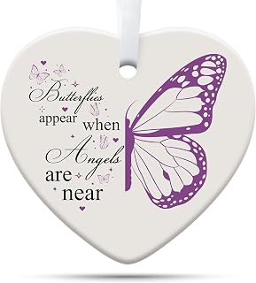 Cardinal Memorial Ornament - Ceramic, Bereavement Gift for Loss of Loved One