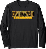 Harvard High School Baseball Long Sleeve T-Shirt