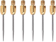 ljhnba Set of 6 Pieces Darts Steel Points Converter 2BA Thread Fits for Steel Tip Darts and Soft Tip Darts Accessories