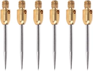 ljhnba Set of 6 Pieces Darts Steel Points Converter 2BA Thread Fits for Steel Tip Darts and Soft Tip Darts Accessories