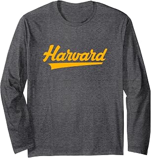 Harvard High School Vintage Swoosh Long Sleeve T-Shirt