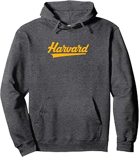 Harvard High School Vintage Swoosh Pullover Hoodie