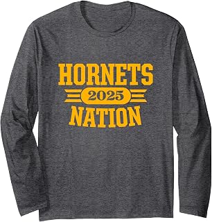 Harvard Hornets Nation 2025 Long Sleeve T-Shirt