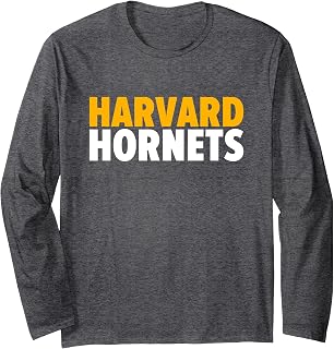 Harvard Hornets Bold Long Sleeve T-Shirt