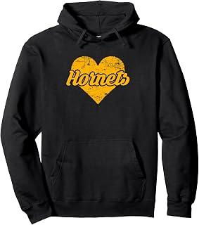 Harvard Hornets Over Heart Pullover Hoodie
