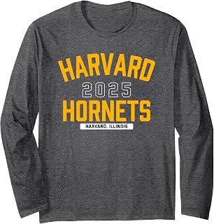 Harvard Hornets Harvard, Illinois 2025 Long Sleeve T-Shirt