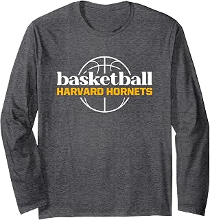Harvard Hornets Basketball Long Sleeve T-Shirt