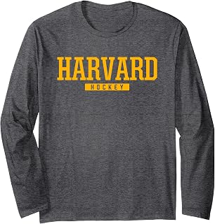 Harvard High School Hockey Long Sleeve T-Shirt