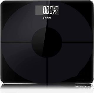 Precision Products Digital Bathroom Scale Highly Accurate Body Weight Scale 400 lb Sturdy Glass with LCD Display