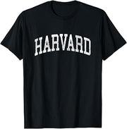 Harvard Nebraska NE Vintage Athletic Sports Design T-Shirt