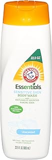 Arm & Hammer Body Wash Essentials Sensitive Skin Unscented, 22.5 Fl Oz