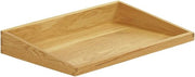Cal-Mil Sydney 20" x 12" x 3" Oak Angled Display Box 23442-1220-21 WS-211123442122021-NF