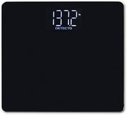DETECTO Digital Bathroom Scale, Hidden Display When Off, Highly Accurate, Wide Platform, Easy-to-Read Display, 450 lb High Capacity, Includes Batteries