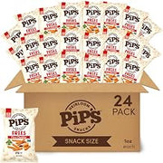 Pip's Heirloom Snacks Fiery Cheddar Fries, 1 oz, Pack of 24