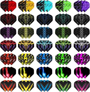 Standard Dart Flights 105 Pcs Replacement for Steel Soft Tip