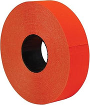 GARVEY One-Line Pricemarker Labels, Red, 2,500 Labels/Roll