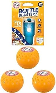 Arm & Hammer Odor Busterz, Clean Burst, 3 Count and Bottle Blasterz Bundle