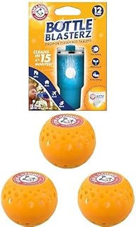 Arm & Hammer Odor Busterz, Clean Burst, 3 Count and Bottle Blasterz Bundle