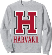 Harvard University Varsity Red H Logo Sweatshirt
