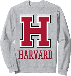 Harvard University Varsity Red H Logo Sweatshirt