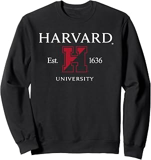 Harvard University Est 1636 Two Tone Logo Sweatshirt
