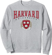 Harvard University Veritas Red Crest Sweatshirt