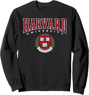 Harvard University Red Veritas Crest Sweatshirt