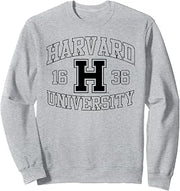 Harvard University Sports Text Logo 1636 Sweatshirt