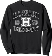Harvard University 1636 Sports Text Logo Sweatshirt