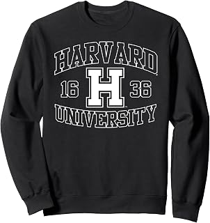 Harvard University 1636 Sports Text Logo Sweatshirt