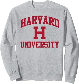 Harvard University Classic Text Logo Sweatshirt