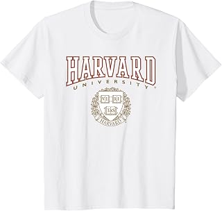 Harvard University Classic Crest Kids T-Shirt