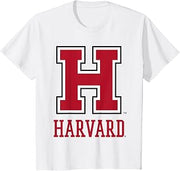 Harvard University Varsity Red H Logo Kids T-Shirt
