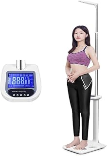 Body Weight Scale Ultrasonic Height Body Fat Scale BMI Muscle Composition stadiometer Accurate Body Fat Measurement Device for Home School