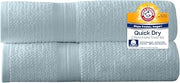 Arm & Hammer Quick Dry Hand Towels, 2 Piece, Light Blue