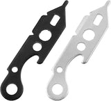 2PCS Dart Wrench Tool Wrench Removal Tool for Loading and Unloading Aluminum Rod Dart Head 1 Black 1 Silver