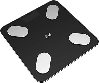 Bathroom Scale, Highly Accurate Digital Bathroom Body Scale, Measures Weight up to 400 lbs