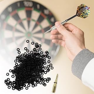 Dart Flight Accessory Set, Dart Flights Puncher Tool, Aluminum Flights Sleeves,Dart Flight Protectors, Metal Dart Shaft Rubber O Ring,Plastic Dart