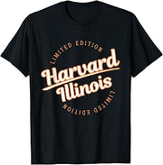 Retro Athletic Harvard IL Apparel T-Shirt
