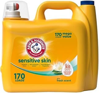 Arm & Hammer Sensitive Skin Plus Fresh Scent Liquid Laundry Detergent