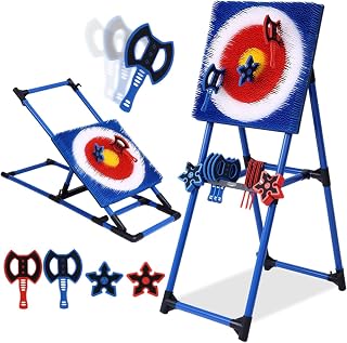 Axe Throwing Game Set - Axe Target Dart Set，Throw Target Game Set, Suitable for Family Parties, Camping and Team Building Games for Adults and Children