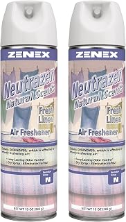 Zenex Neutrazen Natural Scents Air Freshener (Fresh Linen) | Air Sanitizer Spray