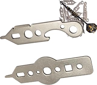 2-Pack Silver Tone Dart Wrench Tool Kit
