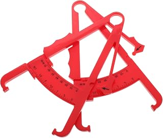2pcs Plastic Skinfold Caliper for Accurate Body Measurement Device for Weight Management User Friendly and Durable Bmi Calculator for Home Use