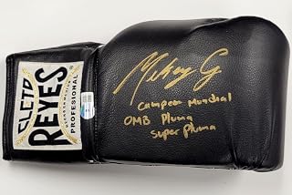 Mikey Garcia signed "Campeon Mundial" Boxing Glove autograph ~ Beckett BAS - Autographed Boxing Gloves