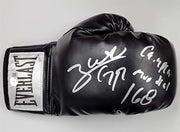 Gilberto Ramirez "Zurdo" signed "Campeon Mundial 168" Boxing Glove autograph BAS - Autographed Boxing Gloves