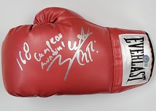 Gilberto Ramirez "Zurdo" signed "168 Campeon Mundial" Boxing Glove autograph BAS - Autographed Boxing Gloves